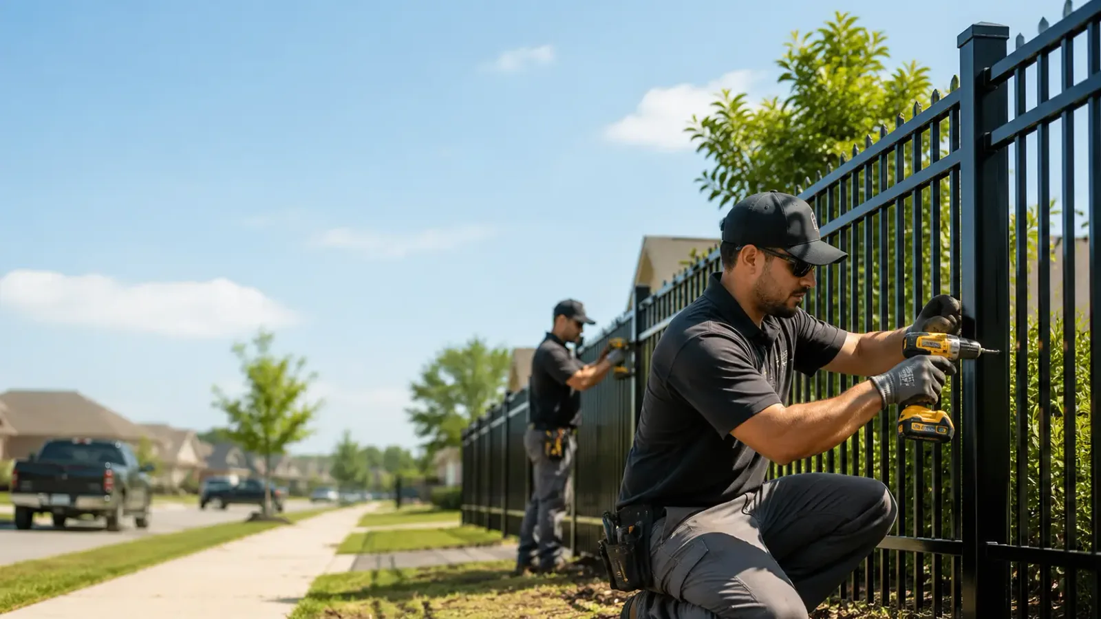 Metal Fence Installation in Prescott, MI